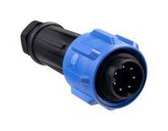 CIRCULAR CONNECTOR, PLUG, 7POS, SCREW