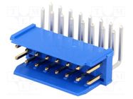 Connector: wire-board; socket; male; PIN: 16; 2.54mm; THT; Dubox®; 3A Amphenol Communications Solutions