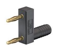 PLUG, 2MM, LINK, GOLD, 12MM PITCH, PK2