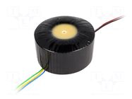 Transformer: speaker; 50VA; Ø115x65mm; 0.01÷53kHz; 200mA TOROIDY
