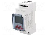 Timer; Range: 0,1s÷100h; DPDT; 24÷250VAC; 30÷300VDC; PCM; PIN: 12 ZAMEL