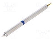 Tip; bent chisel; 1mm; 325÷358°C; for hot tweezers; 2pcs. THERMALTRONICS