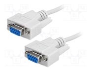 Cable; D-Sub 9pin socket,both sides; Len: 5m; connection 1: 1 BQ CABLE