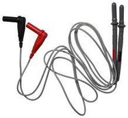 TEST LEAD SET, BLK, RED, 1M, 1KV, 3A