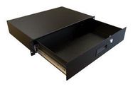 STORAGE DRAWER, BLACK, STEEL