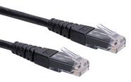 ENET CORD, C6, RJ45 PLUG-RJ45 PLUG, 0.5M