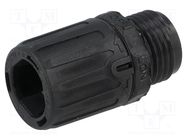 Straight terminal connector; Thread: PG,outside; polyamide; IP66 LAPP