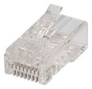 MOD CONN, RJ45 PLUG, 8P8C, 1PORT, CAT5E