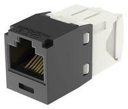 RJ45 CONN, JACK, 8P8C, CAT6, CABLE