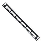 PATCH PANEL, CAT6, 24PORT, 1RACK U