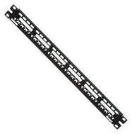 MODULAR PATCH PANEL, 24PORT, 1U