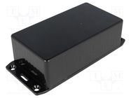 Enclosure: multipurpose; X: 65mm; Y: 120mm; Z: 40mm; 1591; ABS; black HAMMOND