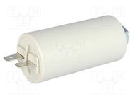 Capacitor: polypropylene; motors, run; 6uF; 450V; Ø30x58mm; ±10% MIFLEX