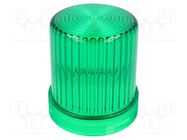 Cloche; flashing light,continuous light; green; WLK; IP65 AUER SIGNAL