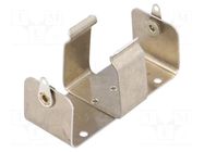 Holder; D,R20; Batt.no: 1; screw; aluminium KEYSTONE