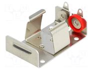 Holder; 6F22; Batt.no: 1; screw,SNAP-IN; solder lugs; aluminium KEYSTONE