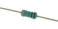 RESISTOR, METAL FILM, 1M, 0.5W, AXIAL