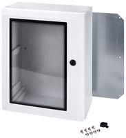 ENCLOSURE, MULTIPURPOSE, W/ WINDOW, GREY