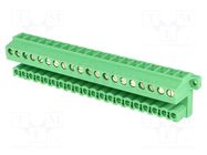 Connector: pluggable terminal block; socket; female; 12A; 250V PHOENIX CONTACT