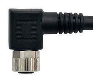 SENSOR CORD, 3P M8 R/A RCPT-FREE END, 2M