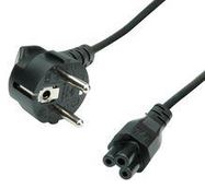 POWER CORD, CEE 7/7 PLUG-IEC C5, 1.8M