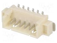 Connector: wire-board; socket; male; PicoBlade™; 1.25mm; PIN: 6; SMT MOLEX