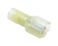 TERM, MALE QUICK CONNECT, YELLOW, 10AWG