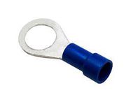 TERMINAL, RING TONGUE, 5/16", BLUE