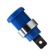 BANANA CONNECTOR, JACK, 35A, 1KV, BLUE