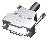 D SUB BACKSHELL, 180DEG, SIZE DA
