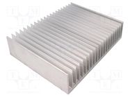 Heatsink: extruded; grilled; L: 200mm; W: 262mm; H: 60mm; aluminium STONECOLD