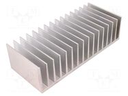 Heatsink: extruded; grilled; L: 80mm; W: 190.5mm; H: 50mm; aluminium STONECOLD