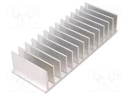 Heatsink: extruded; grilled; L: 60mm; W: 165mm; H: 35mm; aluminium STONECOLD