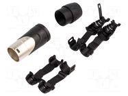 Case RJ45; plug; 5÷8mm; for cable; straight; XLRnet AMPHENOL