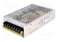 Power supply: switching; for building in,modular; 100W; 48VDC MEAN WELL