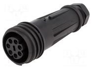 Connector: circular; plug; female; PIN: 7; 32A; 430V; Buccaneer 900 BULGIN