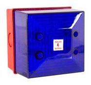 VISUAL SIGNAL, FLASHING, 280VAC, BLUE