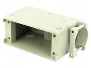 Enclosure for connectors: EDAC; PIN: 90; zinc alloy; 516 EDAC