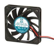 DC AXIAL FAN, BALL, 19.8CFM, 0.18A, 12V