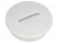 Stopper; PG21; IP54; polystyrene; light grey; SKINDICHT®; 8mm LAPP