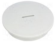 Stopper; PG42; IP54; polystyrene; light grey; SKINDICHT® BLK; 10mm LAPP