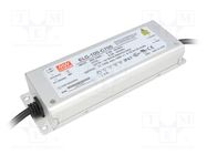 Power supply: switching; LED; 100.1W; 71÷143VDC; 700mA; 180÷295VAC 