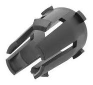 TPA RETAINER, 3.4MM, 1POS, PBT, BLK