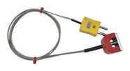 THERMOCOUPLE, TYPE K, 1M, 250DEG C