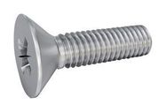 SCREW, FLAT/CSK HEAD POZIDRIV, M2, 10MM