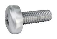 SCREW, PAN HEAD POZIDRIV, M2, 10MM