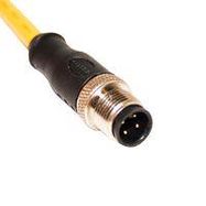 SENSOR CORD, 4P M12 PLUG-FREE END, 5M