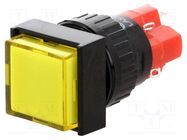 Switch: push-button; Pos: 2; SPDT; 3A/250VAC; 2A/24VDC; ON-(ON) ONPOW