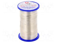 Silver plated copper wires; 0.7mm; 500g; Cu,silver plated; 145m BQ CABLE