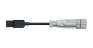 SENSOR CORD, M12 PLUG-WTB RCPT, 2M